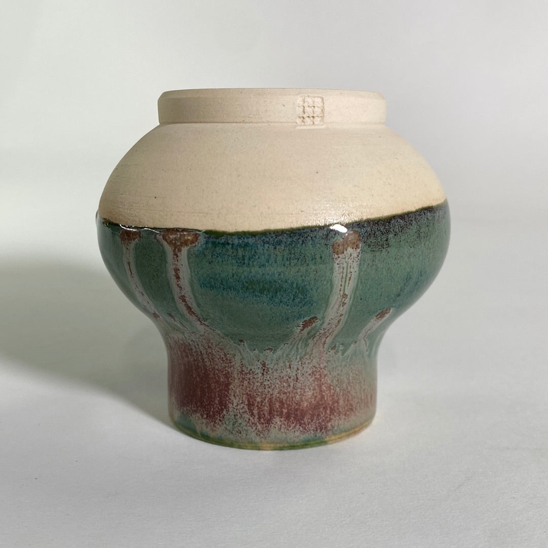 Toasted Green Fizz Medium Vase