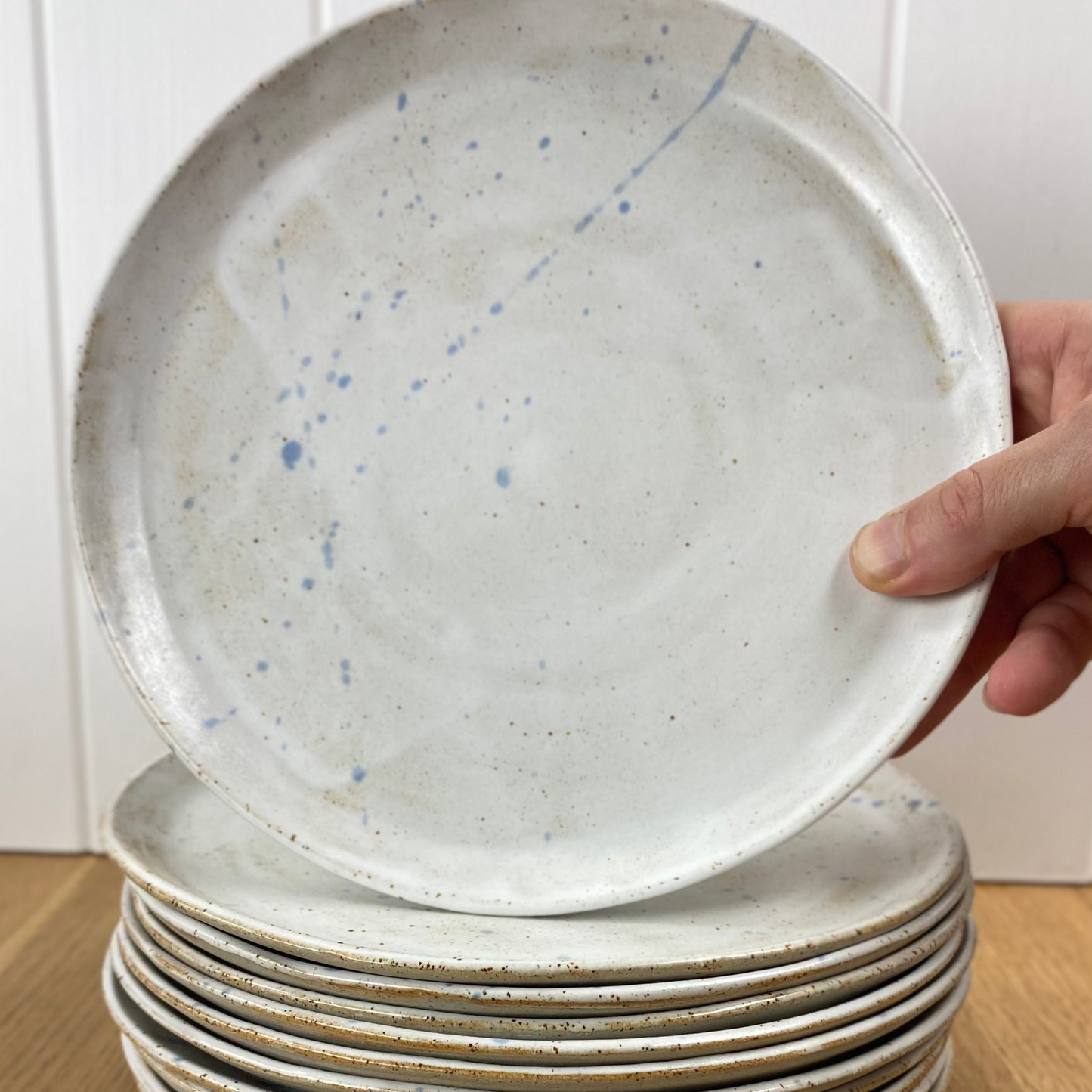 Blue Splash Dinner Plate