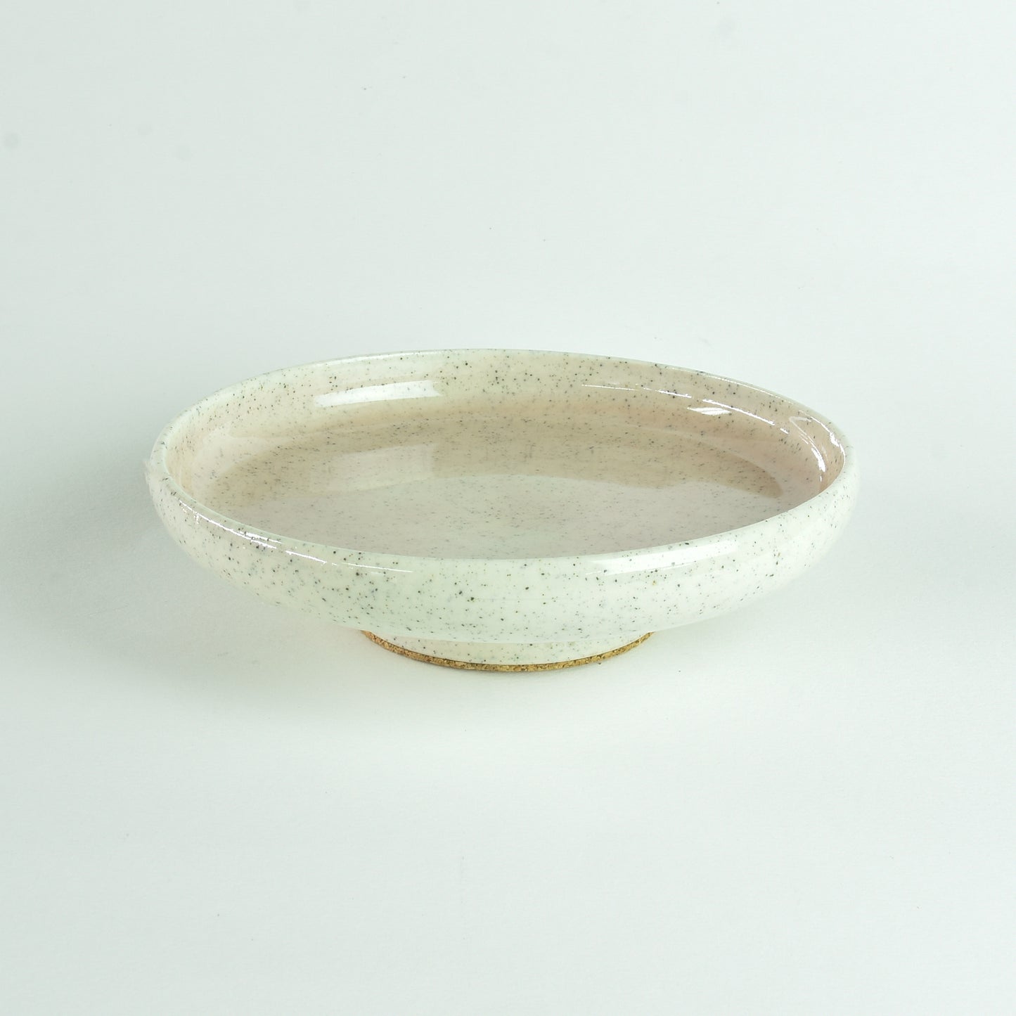 Pin Dish "Pale Pink Glass"
